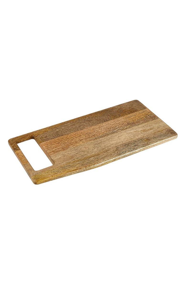 CREATIVE BRANDS Mango Wood Serving Tray, Alternate, color, Brown