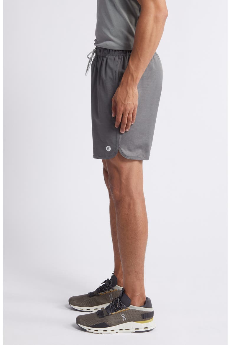 Reverb Water Resistant Hybrid Performance Shorts, Alternate, color, SMOKE