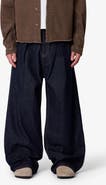 mnml Pleated Baggy Wide Leg Jeans