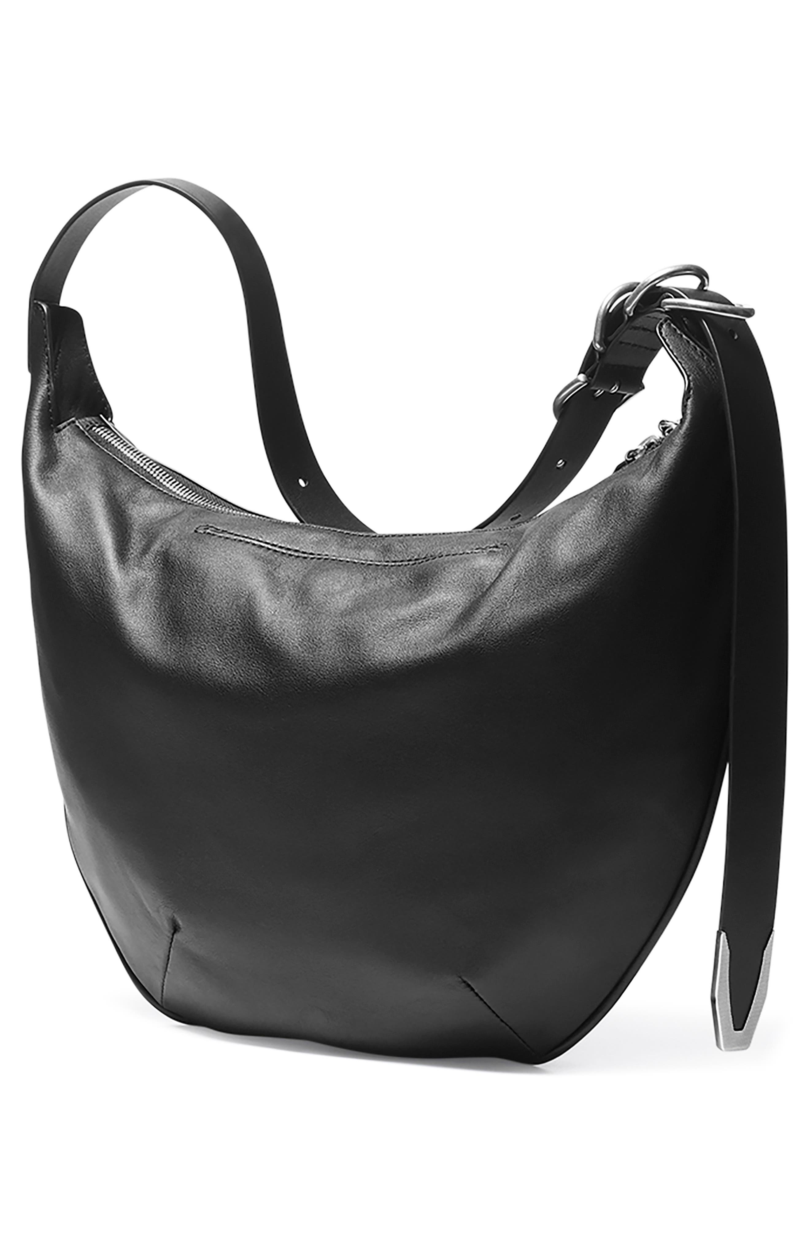 rag & bone Spire Leather Hobo Bag, Alternate, color, 