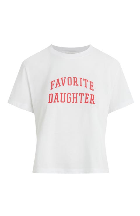 The Collegiate Logo Crop Graphic T-Shirt