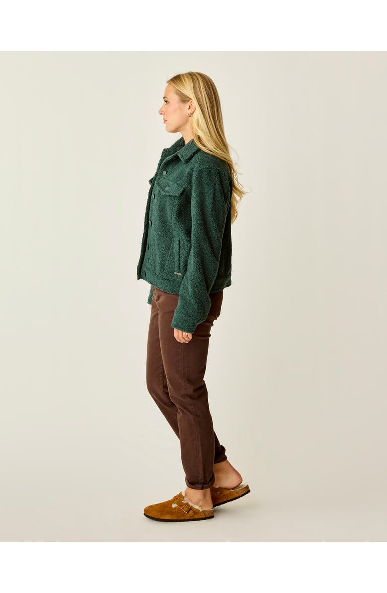 Carve Designs Rhea Boucle Trucker, Alternate, color, Pine