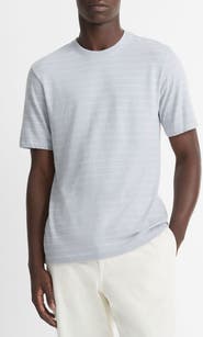 Vince Stripe Crewneck T-Shirt