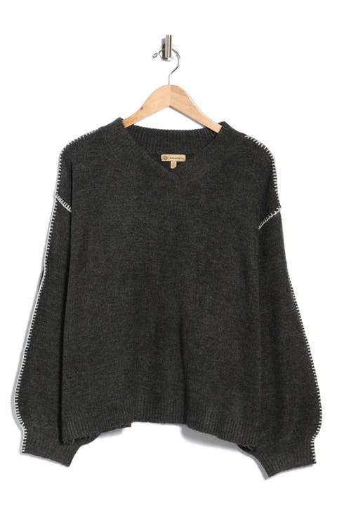 Blanket Stitch Sweater