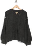Democracy Blanket Stitch Sweater