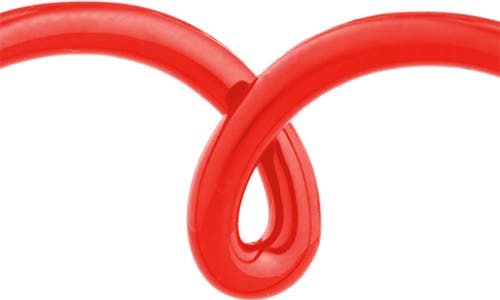 Bea Bongiasca Big Love Heart Earrings In Orange