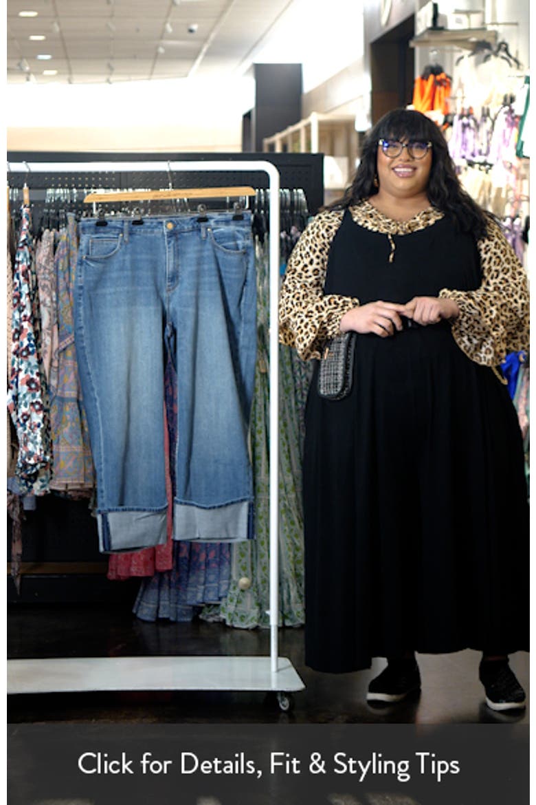 Sienna Cuffed High Waist Wide Leg Jeans video