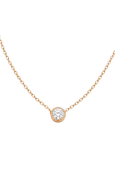 Birthstone Pendant Necklace