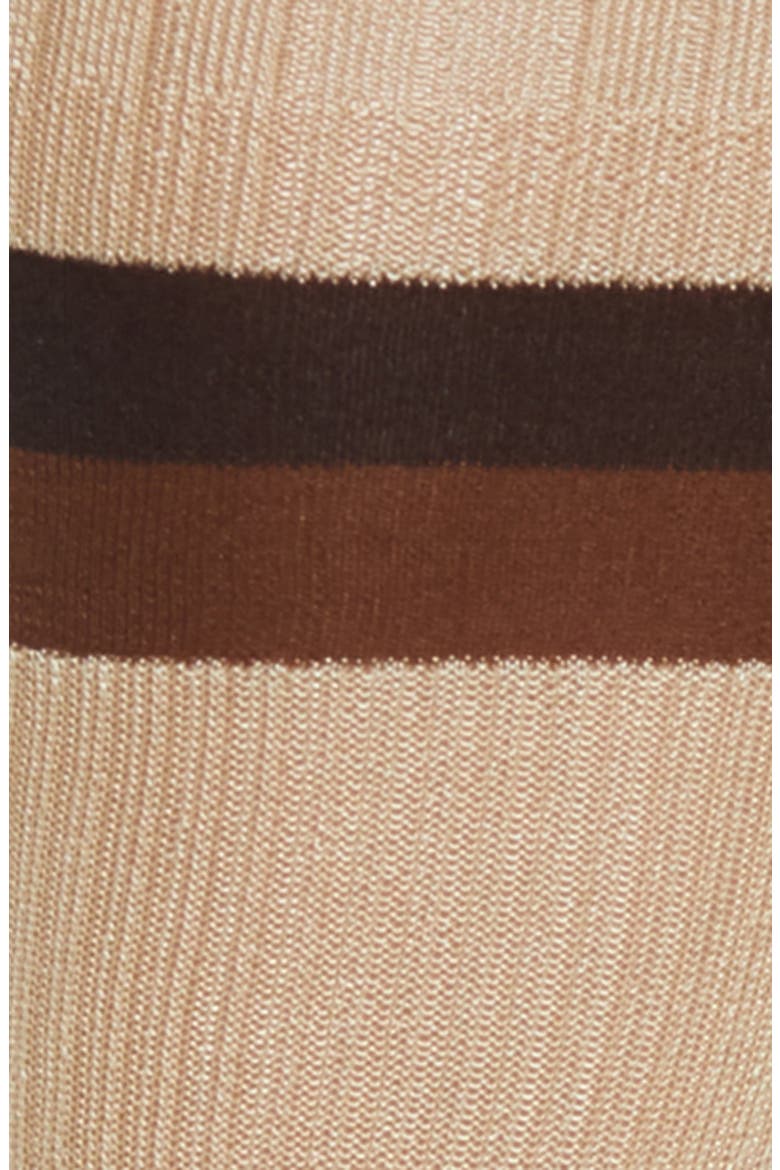 Ribbed Knee High Socks, Alternate, color, CREAM