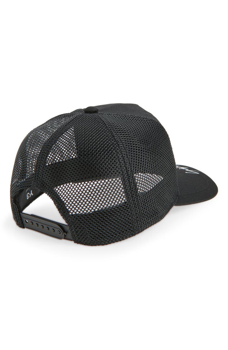 Y-3 Mercedes Trucker Hat, Alternate, color, Black