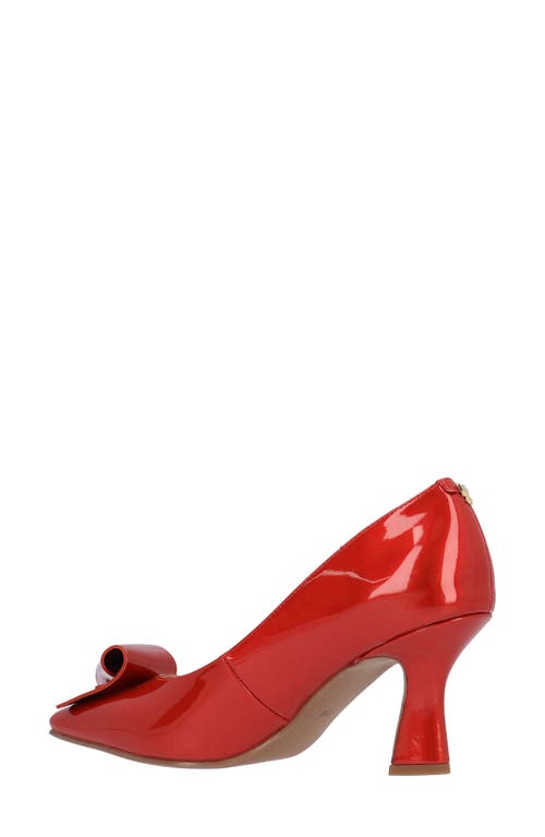 J. Reneé Karali Pointed Toe Pump In Red