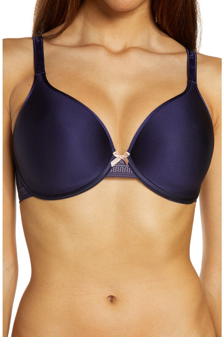 Chantelle Intimates C-Ideal Underwire T-Shirt Bra, Main, color, SAPPHIRE