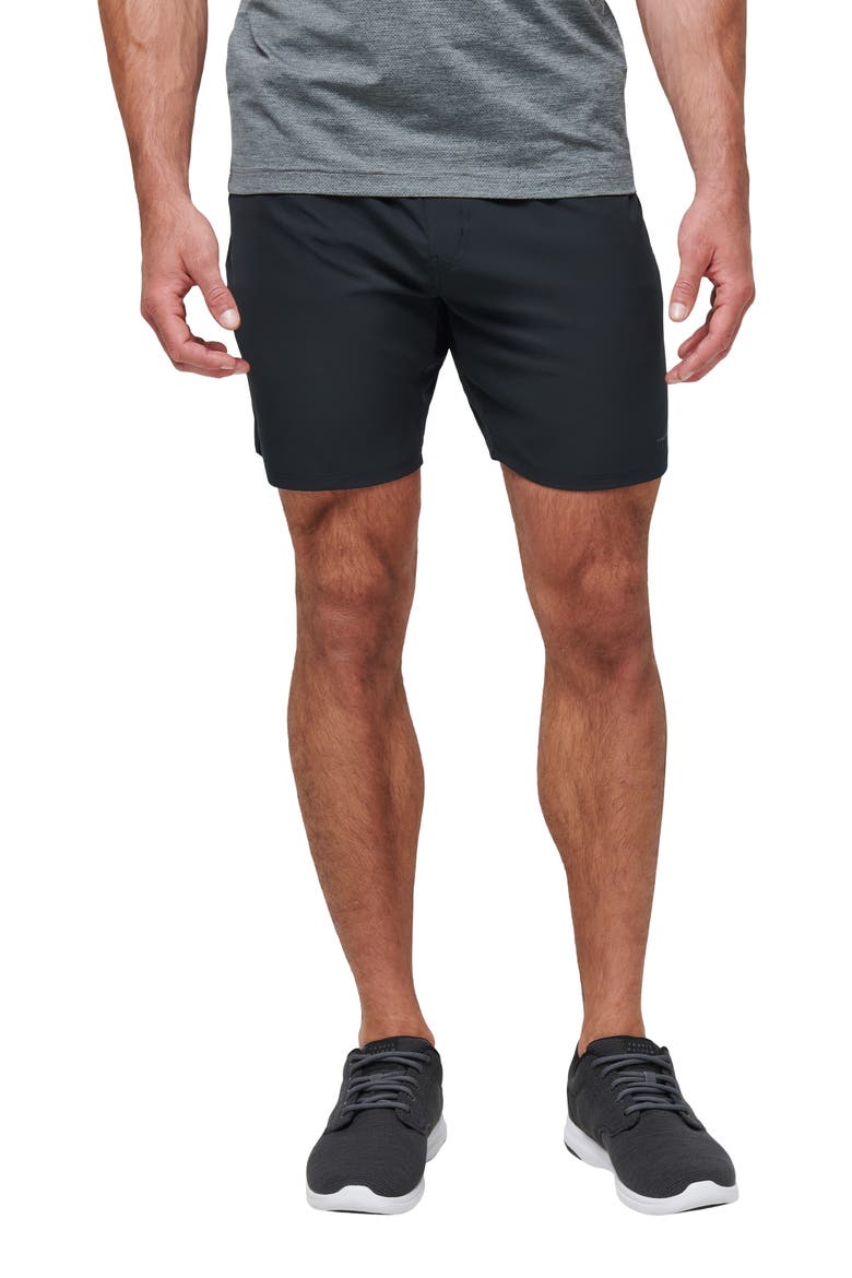 Heater Performance Shorts, Main, color, BLACK