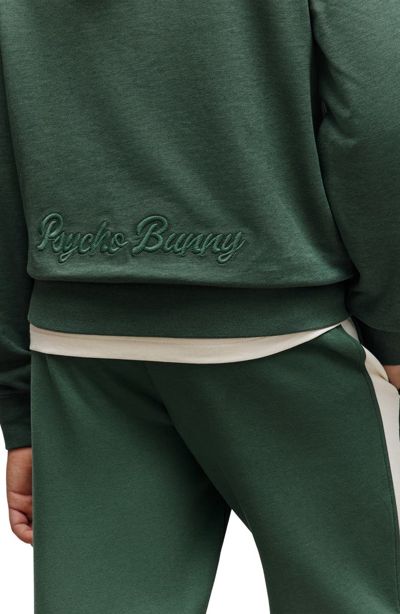 Psycho Bunny Kids' Harley Garden Topi Cotton Blend Hoodie, Alternate, color, Garden Topiary