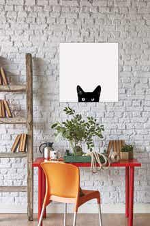 iCanvas Curiosity by Jon Bertelli Wall Art - 18" x 18"