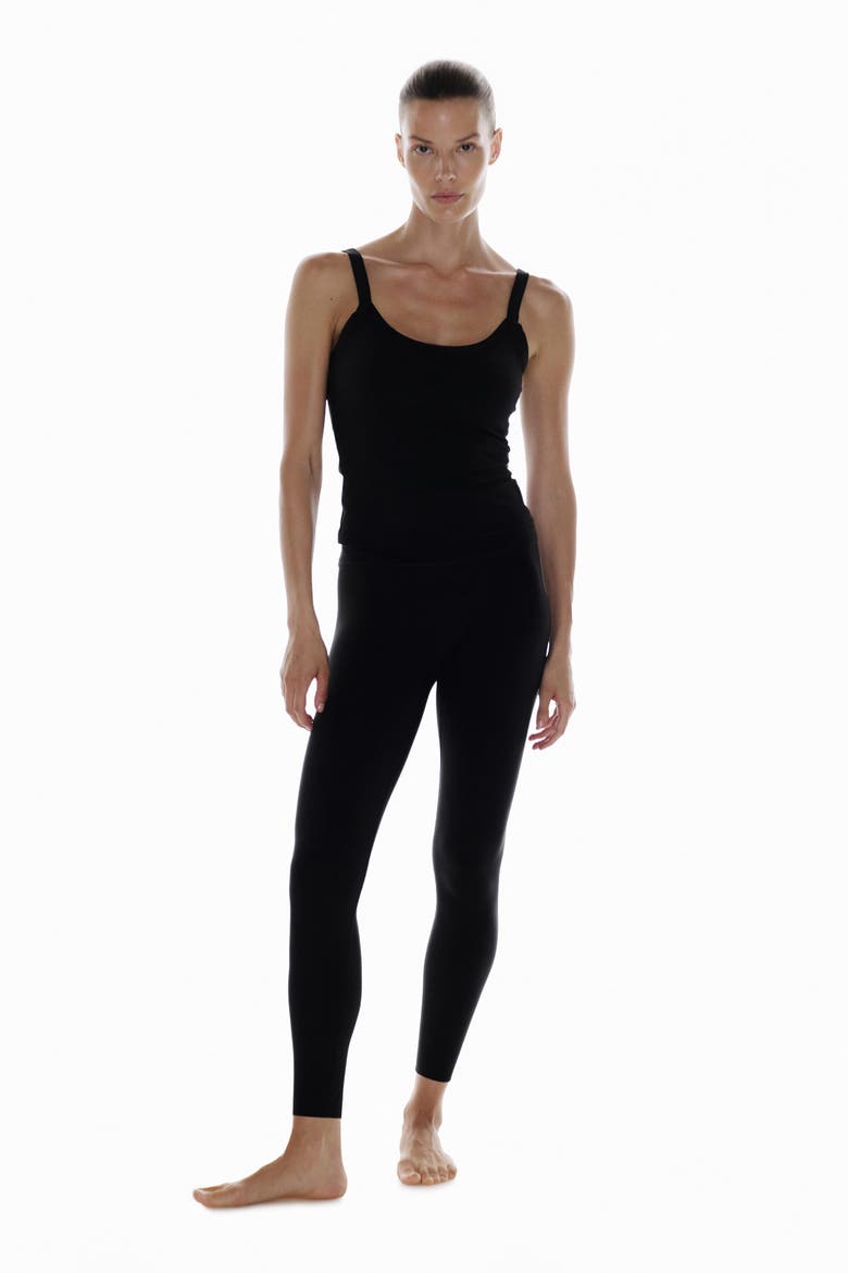 Shelf Bra Sports Tank Top With Softmove, Alternate, color, Black