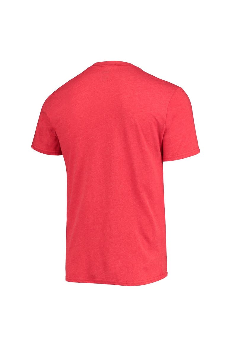 Men's Concepts Sport Heathered Charcoal/Scarlet Nebraska Huskers Meter T-Shirt & Pants Sleep Set, Alternate, color, Heather Charcoal