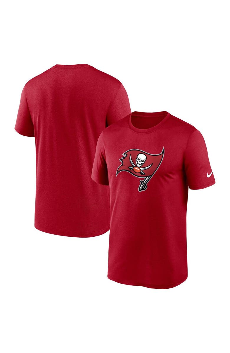 Nike Men's Nike Red Tampa Bay Buccaneers Legend Logo Performance T-Shirt, Main, color, Red