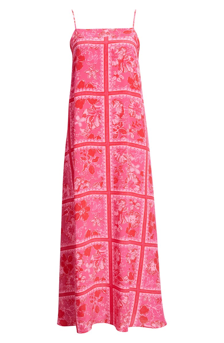 Lilly Pulitzer<sup>®</sup> Jesslyn Sleevless Silk Maxi Dress, Alternate, color, Sun Shell Pink Big Party