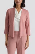 KASPER Crop A-Line Cardigan