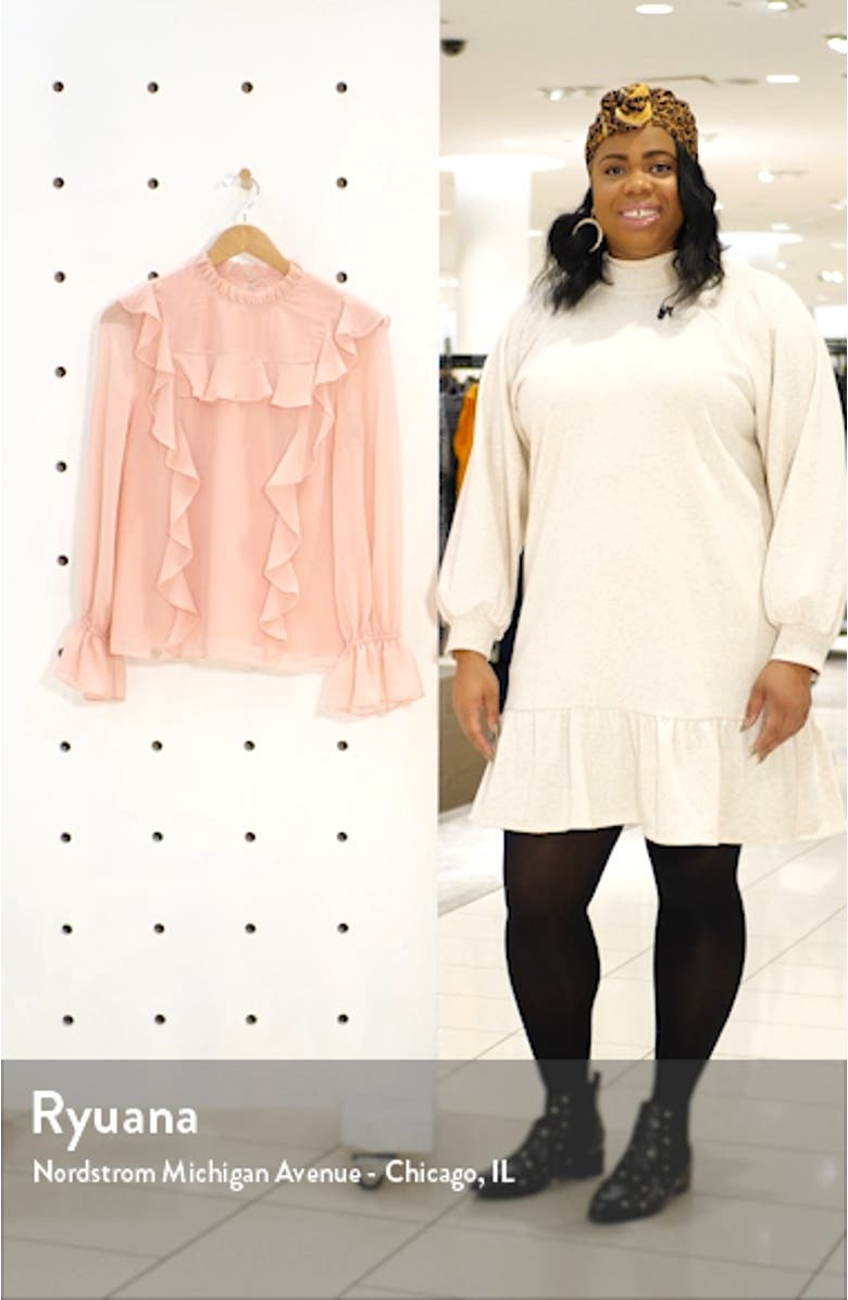 Feminine Ruffle Top, sales video thumbnail