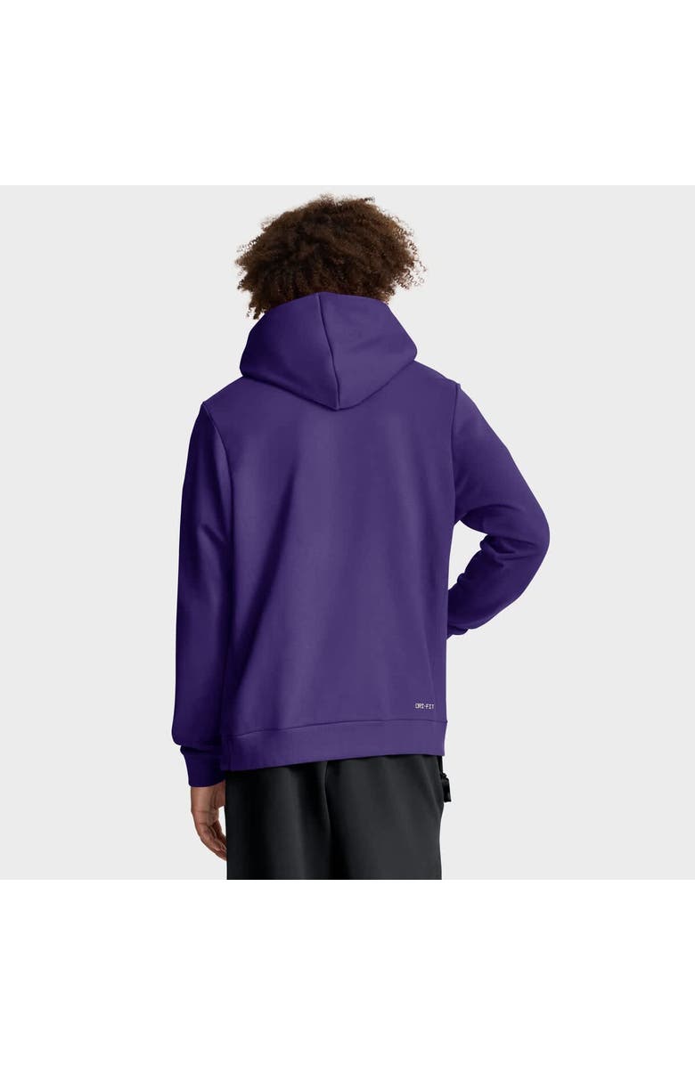 Nike Men's Nike Purple LSU Tigers 2025 Sideline Standard Issue Dri-FIT Hoodie, Alternate, color, Purple