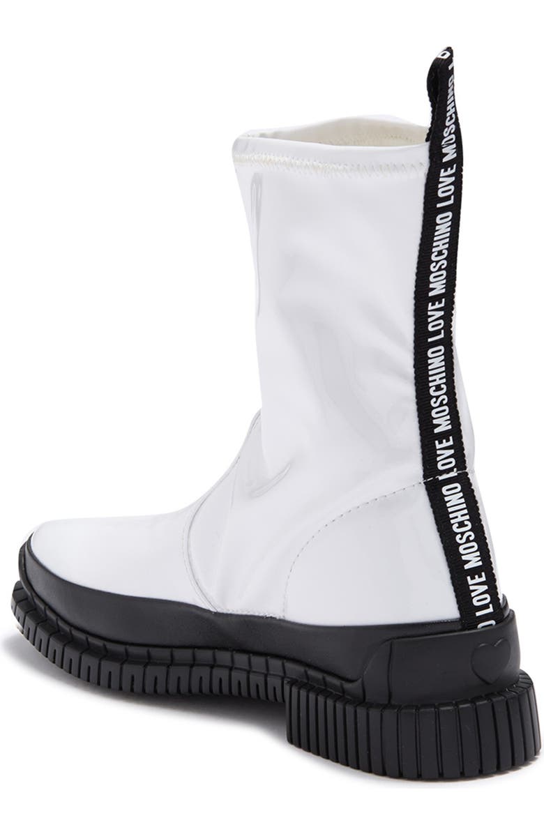 Love Moschino Modern Patent Boot, Alternate, color,