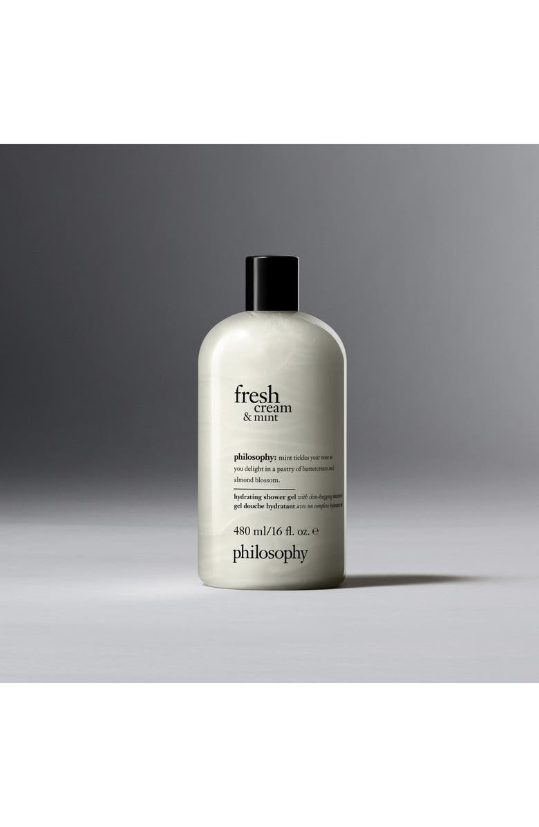 philosophy fresh cream and mint hydrating shower gel, Alternate, color, Fresh Cream And Mint