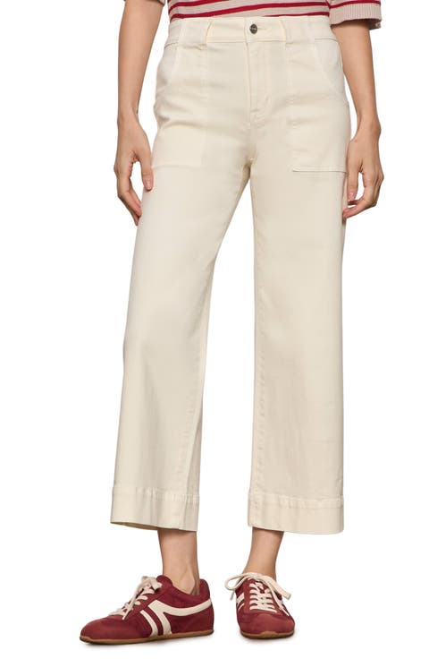 Insider High Waist Cropped Straight Leg Jeans