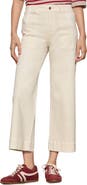 Sanctuary Insider High Waist Cropped Straight Leg Jeans