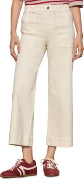 Sanctuary Insider High Waist Cropped Straight Leg Jeans
