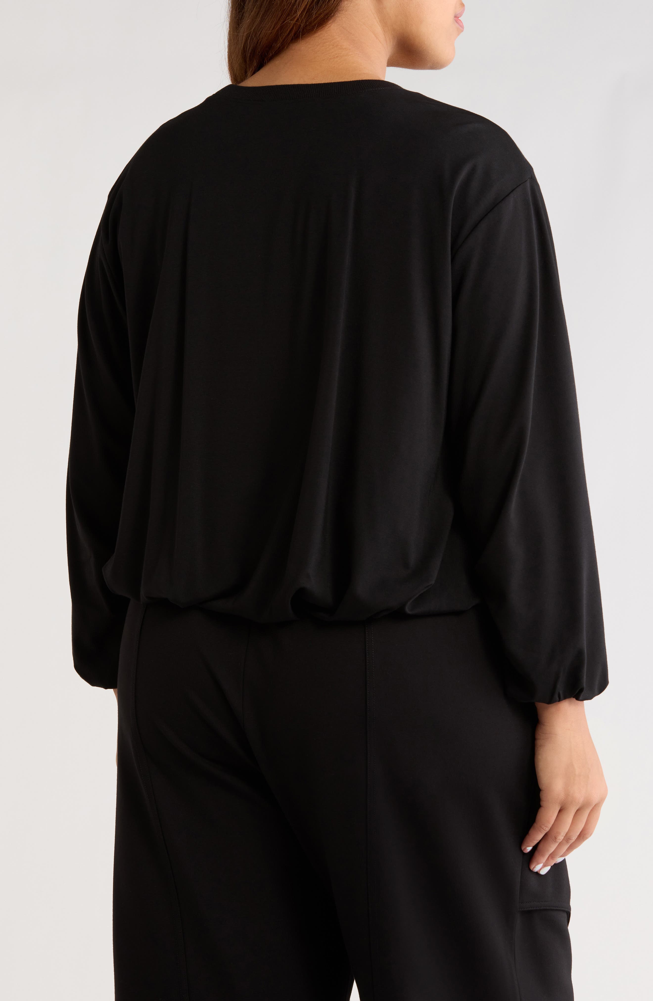 Blouson Knit Top - image 2