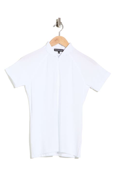 Quinn Half Zip Knit Polo