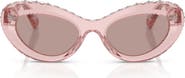 Swarovski 51mm Cat Eye Sunglasses
