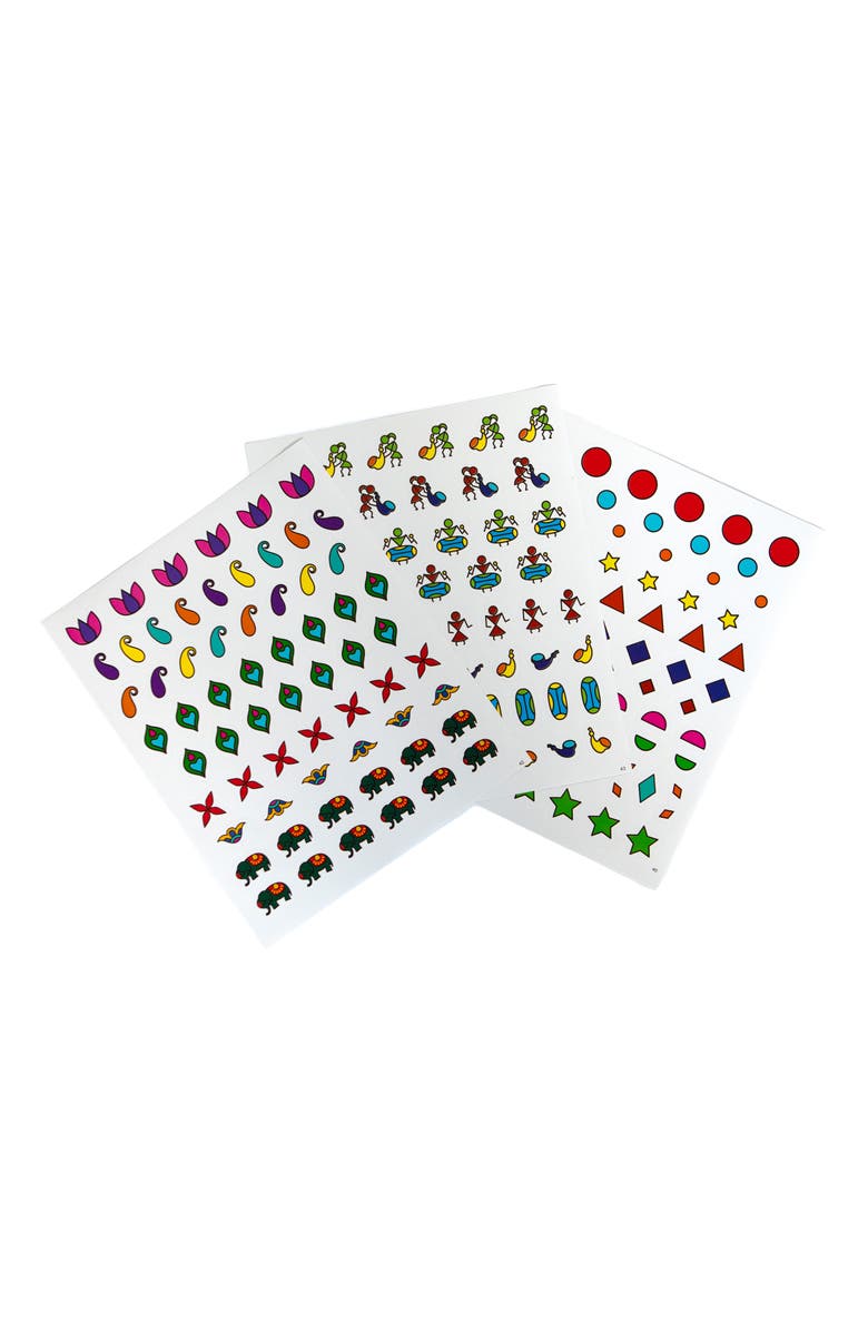 KULTURE KHAZANA Rangoli Mandala Coloring & Sticker Book, Alternate, color, 