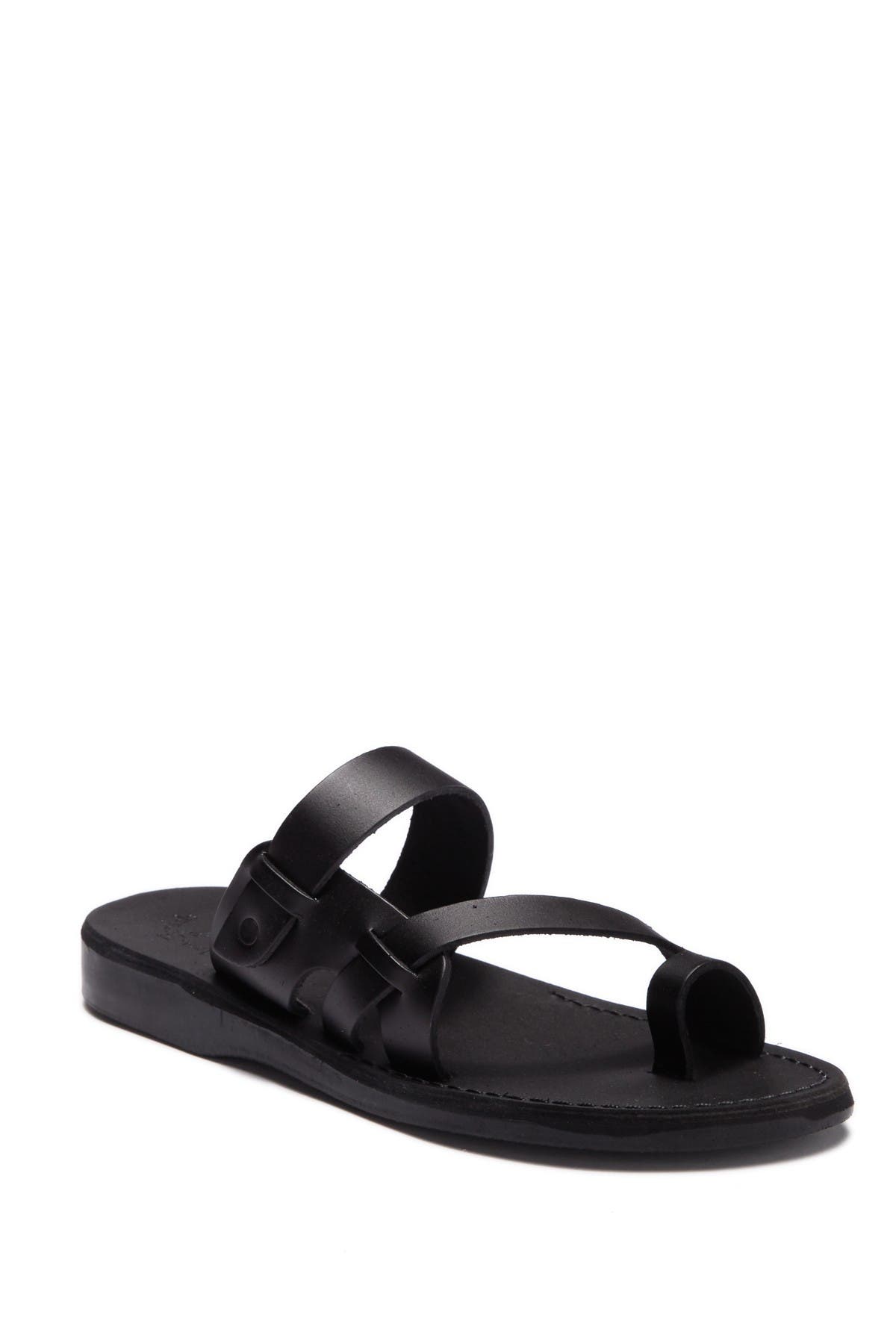 Jerusalem Sandals Jabin Leather Sandal, Main, color, 
