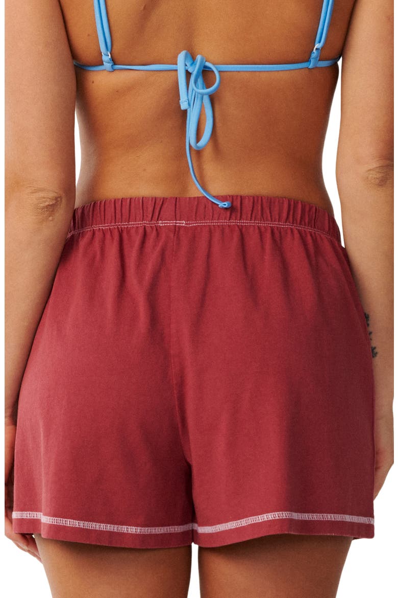 Jersey Shorts, Alternate, color, PLUM
