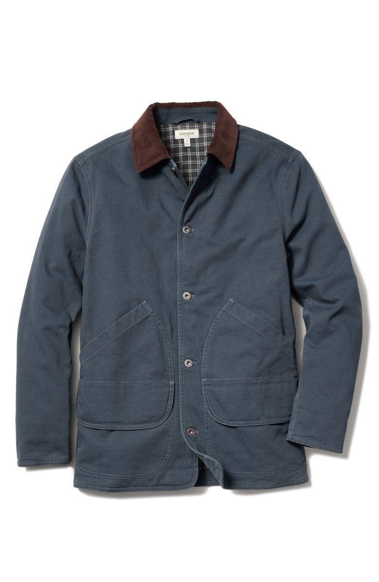 Bonobos Canvas Ranch Jacket, Alternate, color, Midnight Navy