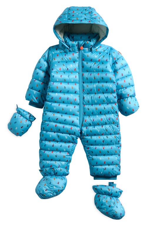 Save The Duck Cas Quilted Bunting In Blue