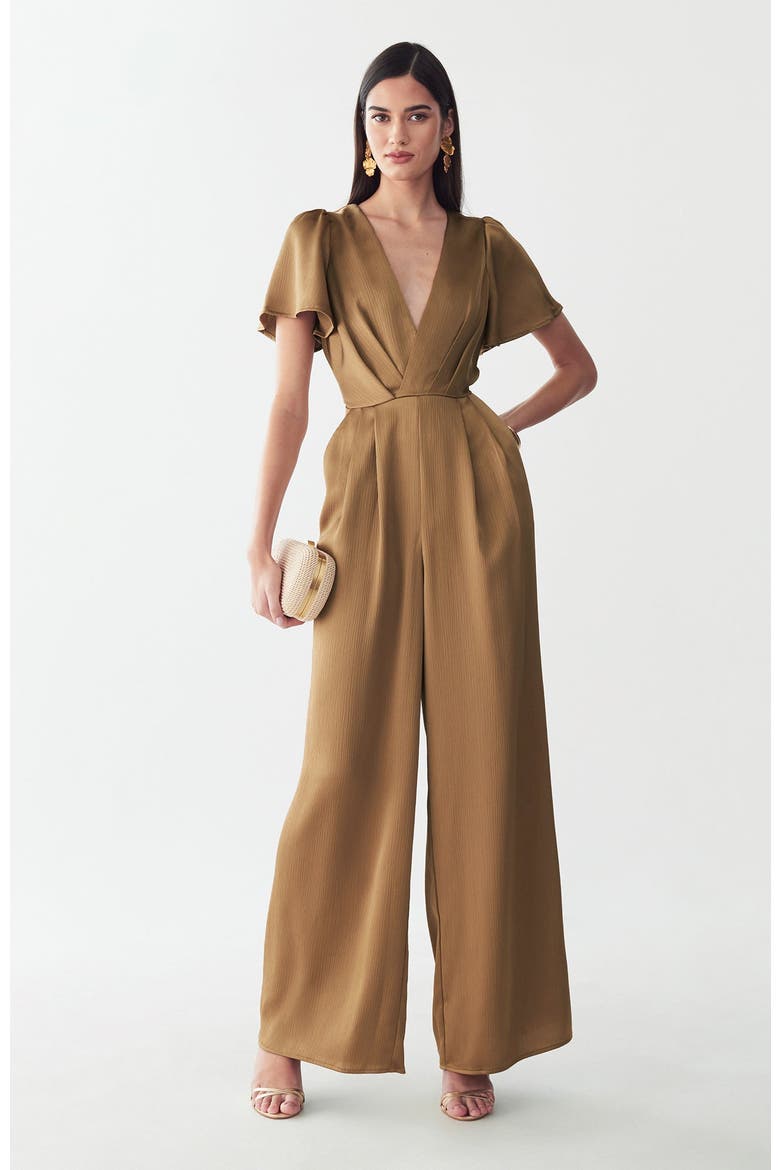Imani Jumpsuit, Alternate, color, Bronze
