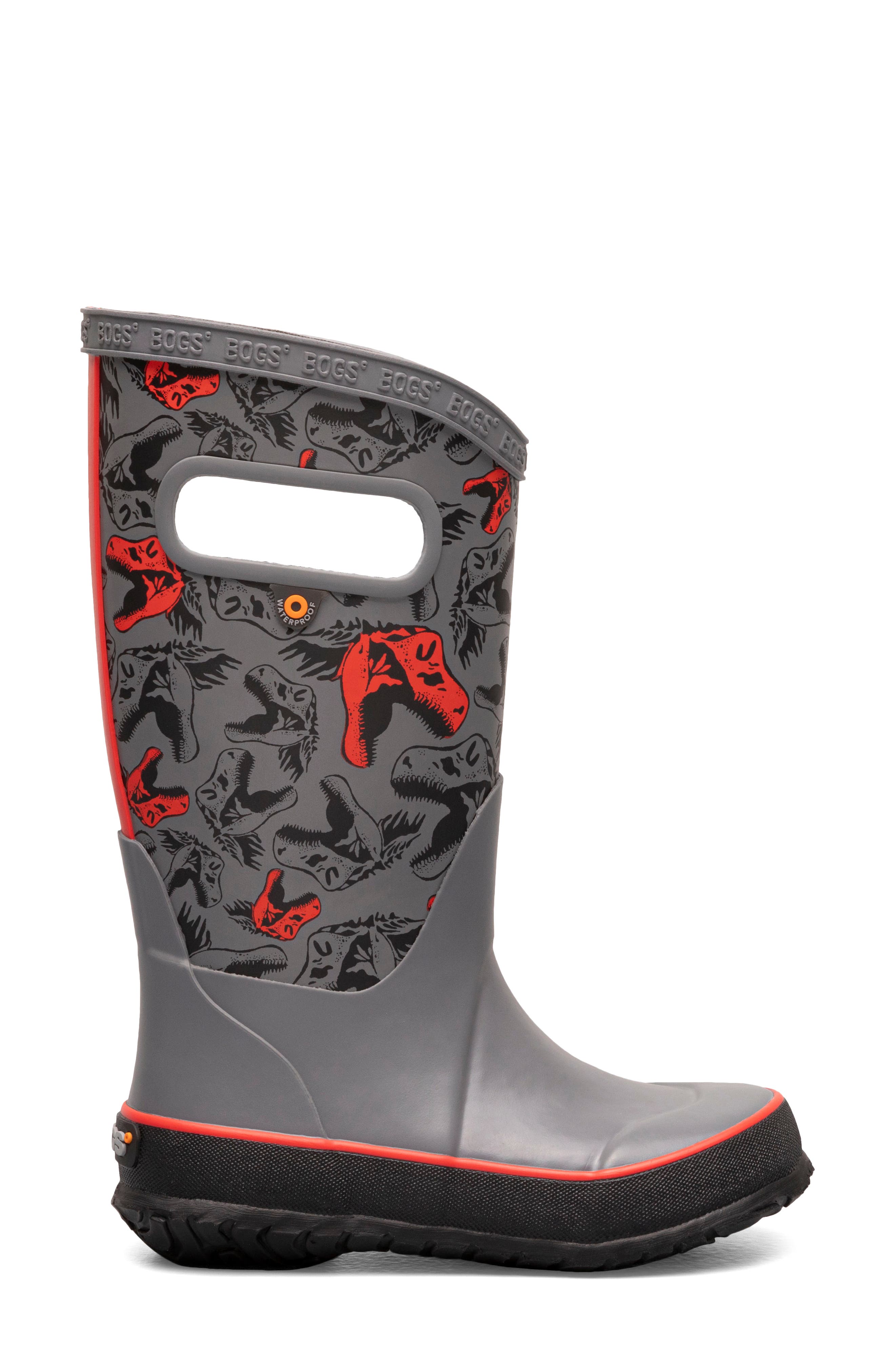 Bogs Cool Dinos Rain Boot, Alternate, color, 