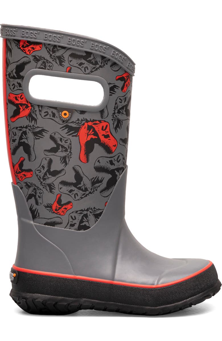 Bogs Cool Dinos Rain Boot, Alternate, color,