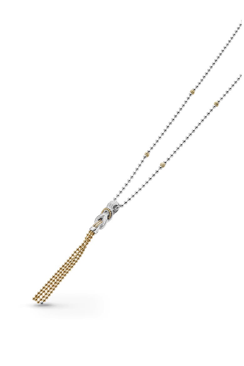 Newport Tassel Pendant Necklace, Alternate, color, DIAMOND