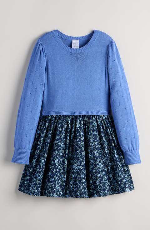 Kids' Mixed Media Dress