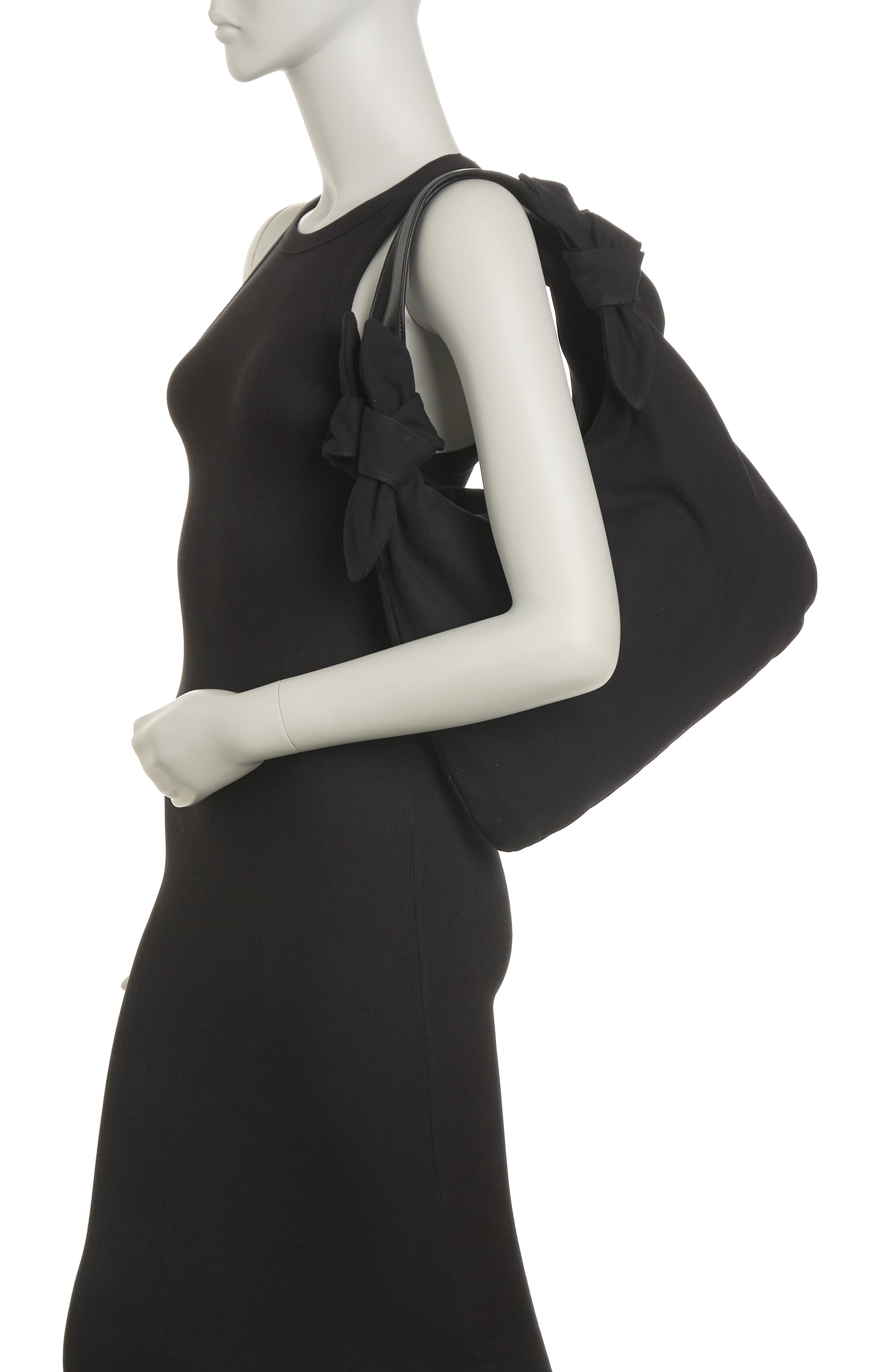 Rachel Zoe Monica Canvas Hobo Bag, Alternate, color, 