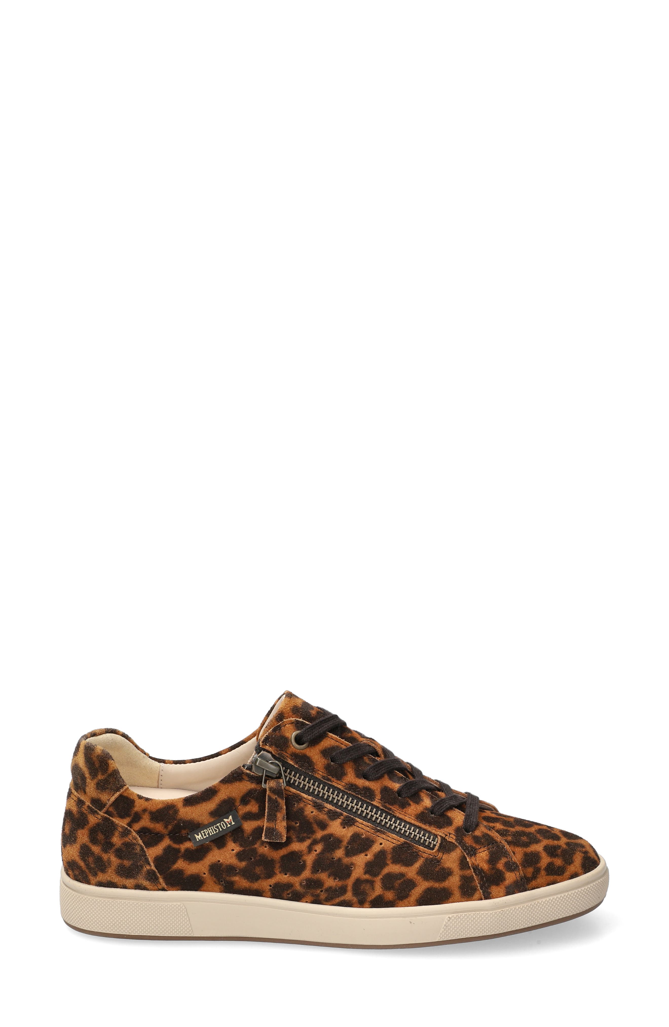 Nikita Sneaker, Alternate, color, LEOPARDINO
