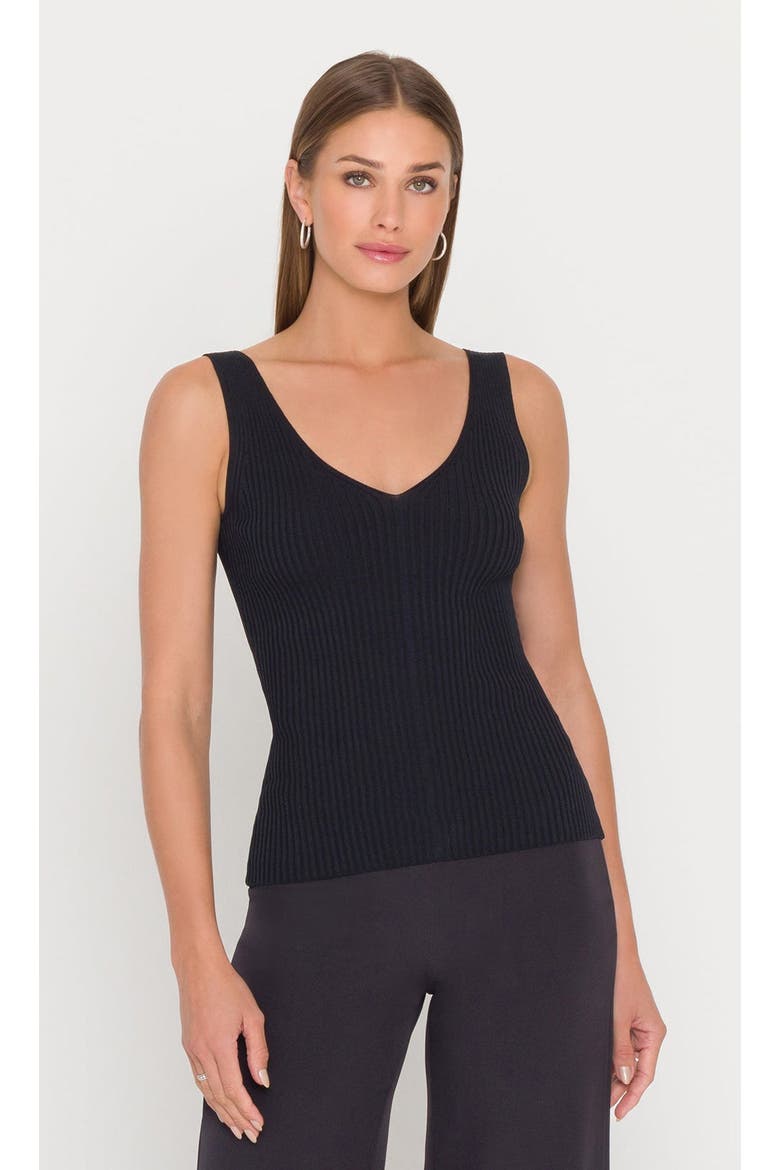 Andie Sweater Tank, Alternate, color, Black