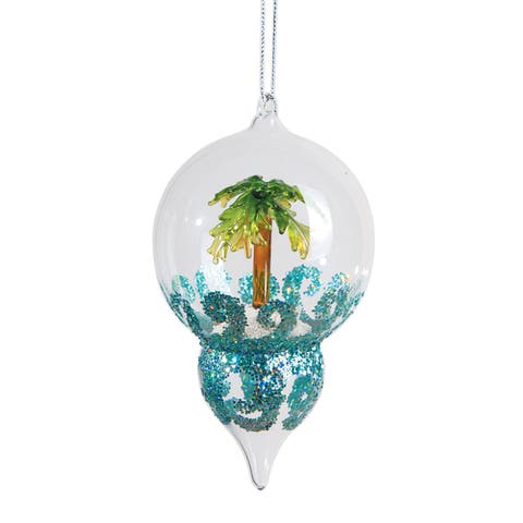 Palm Tree Finial Ornament
