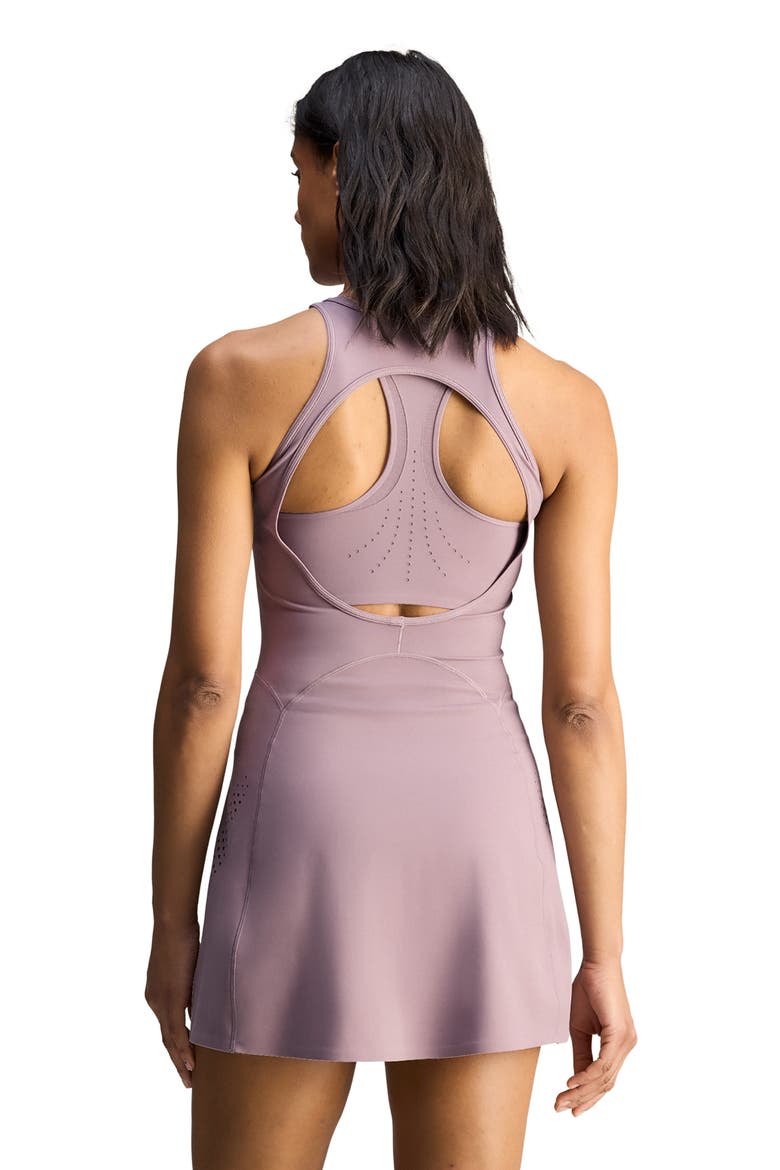 Performance Racerback Dress, Alternate, color, LEGACY PURPLE/