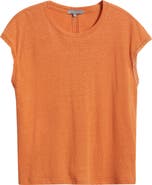 Wit & Wisdom Crochet Cap Sleeve Tee